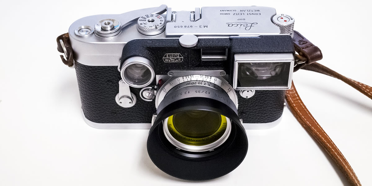ライカLeica M4P ブラックペイント Summaron 35mm - フィルムカメラ