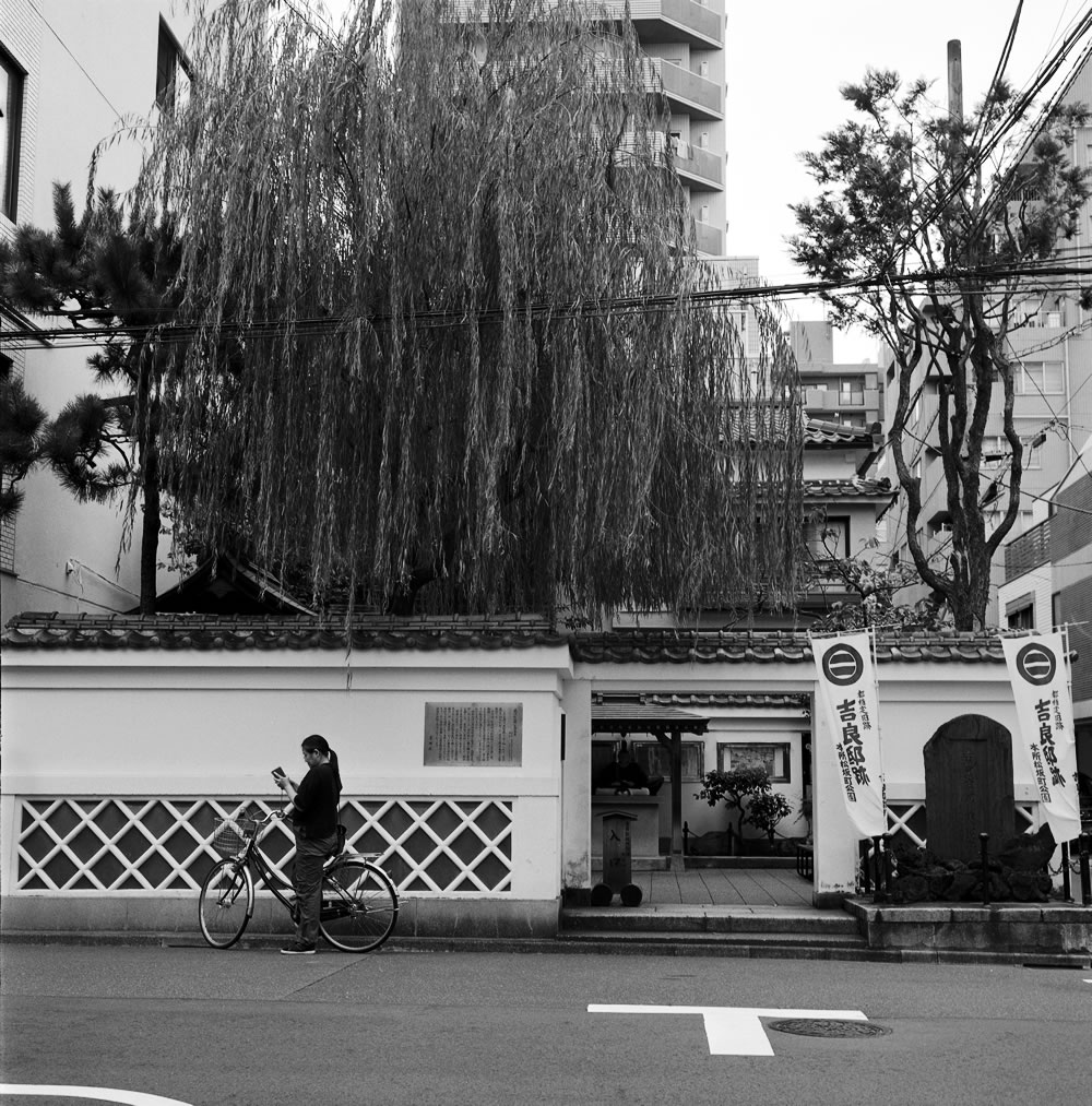 吉良邸跡｜ROLLEIFLEX 3.5F + Kentmere 400