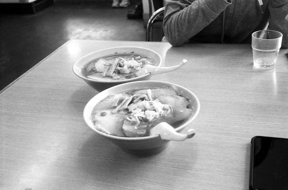 待望の人生初・佐野ラーメン！｜Rollei 35S + MARIX 400