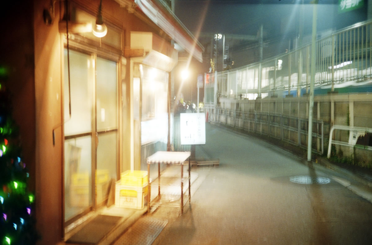 椎名町の、この焼き鳥屋さんも気になる｜Rollei 35S + KODAK Color Plus 200